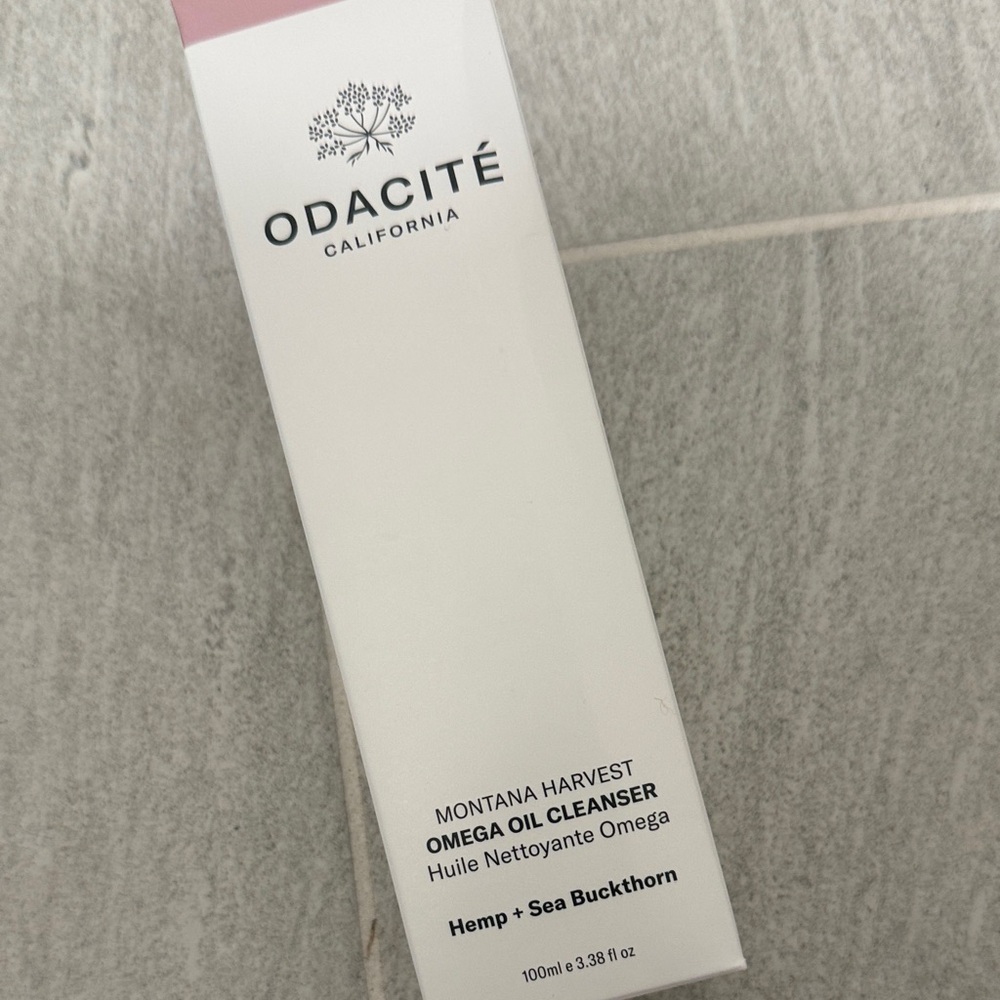 New in box Odacite Omega Oil Cleanser